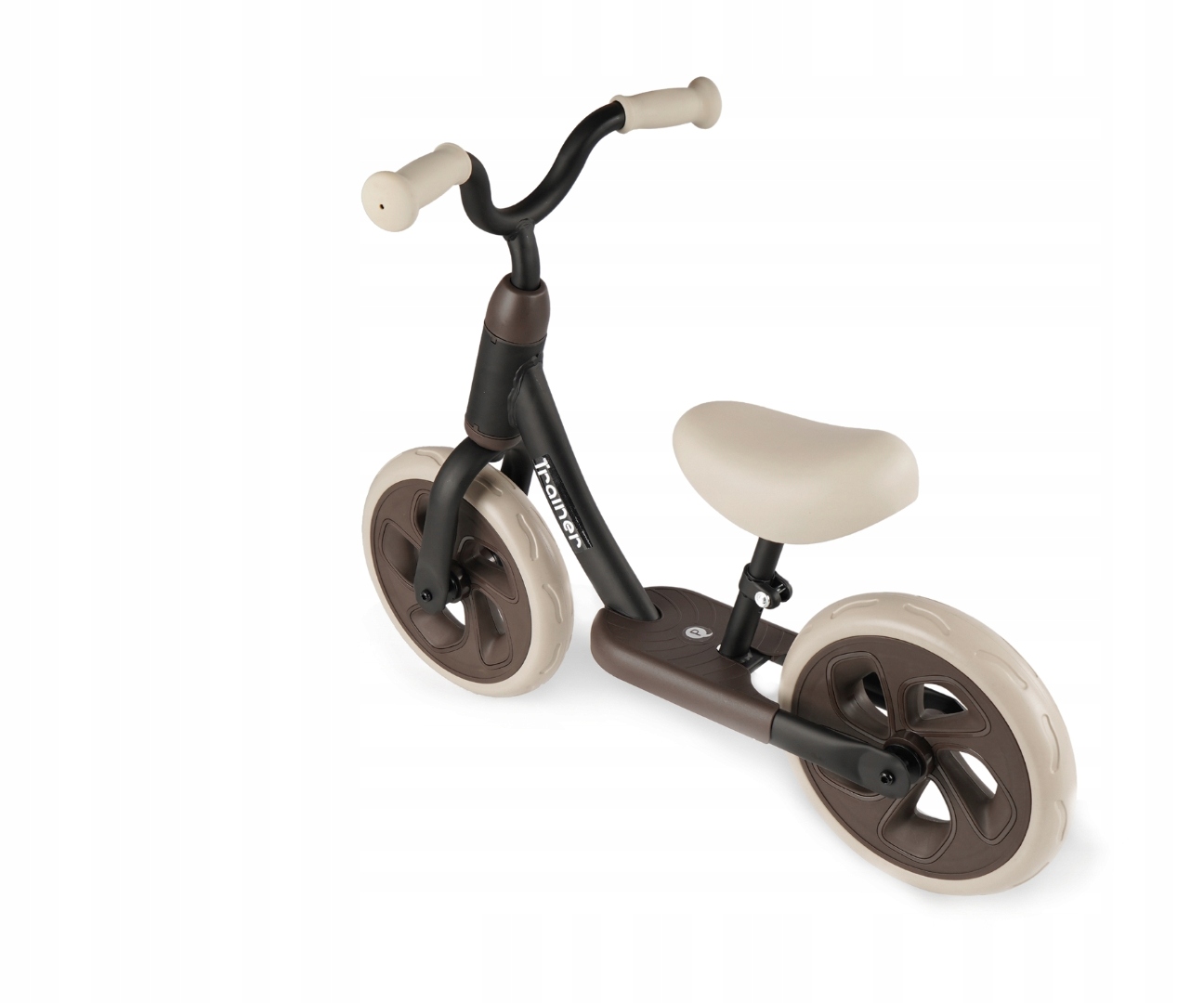 Rowerek Biegowy dla dzieci piankowe koła Eva 2+ Trainer czarny retro Qplay