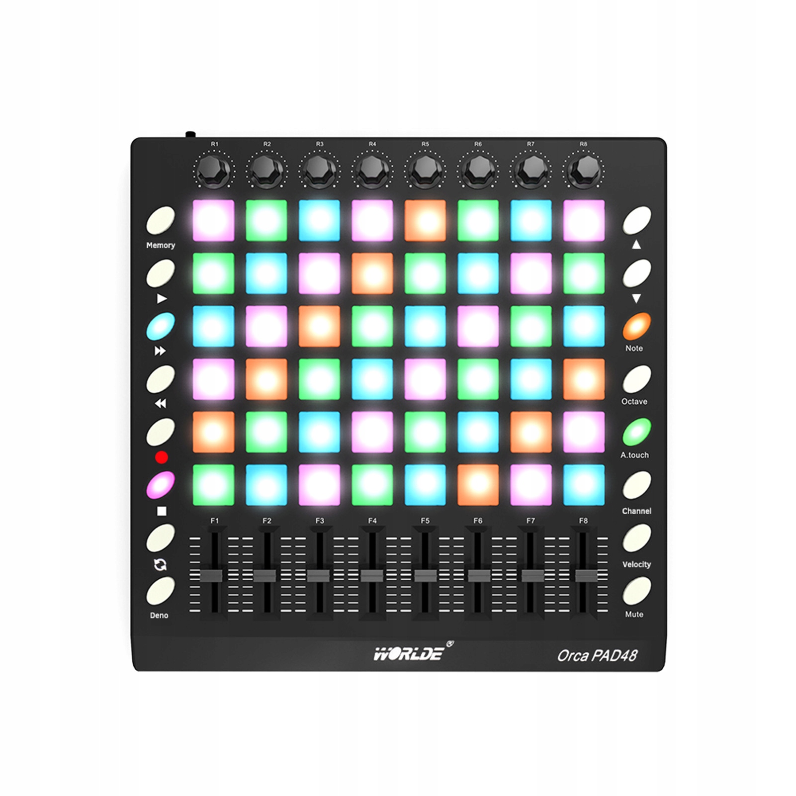 Worlde PAD48 – Usb MIDI Ovladač