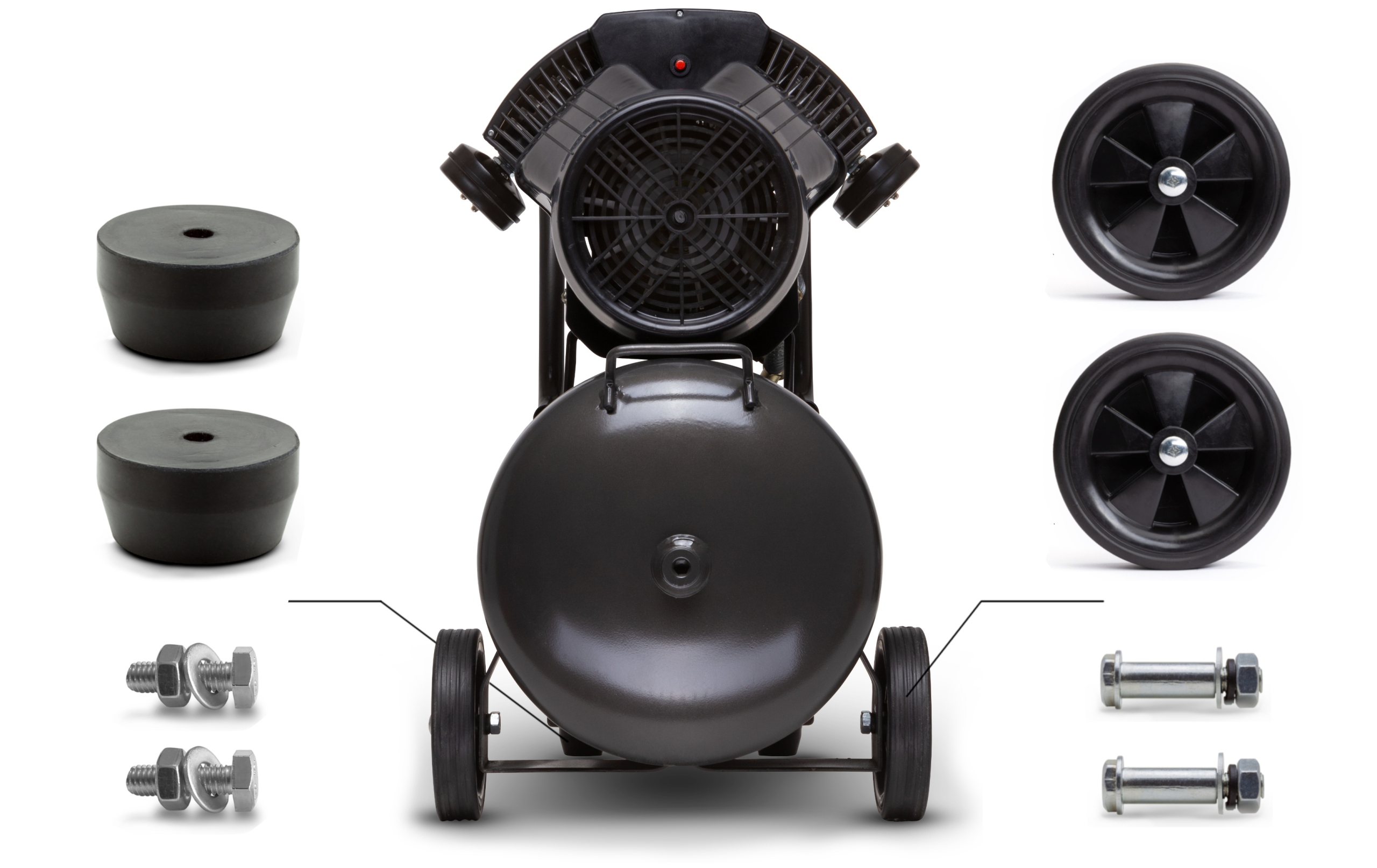 KOMPRESOR OLEJOWY SPRĘŻARKA 50L 2 TŁOKI + GRATIS Model Kompresor Torpeda 2.2 kW