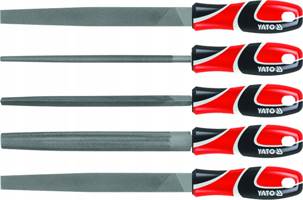 250MM 5PCS YATO НАБОР МЕТАЛЛИЧЕСКИХ НАПИЛЬНИКОВ