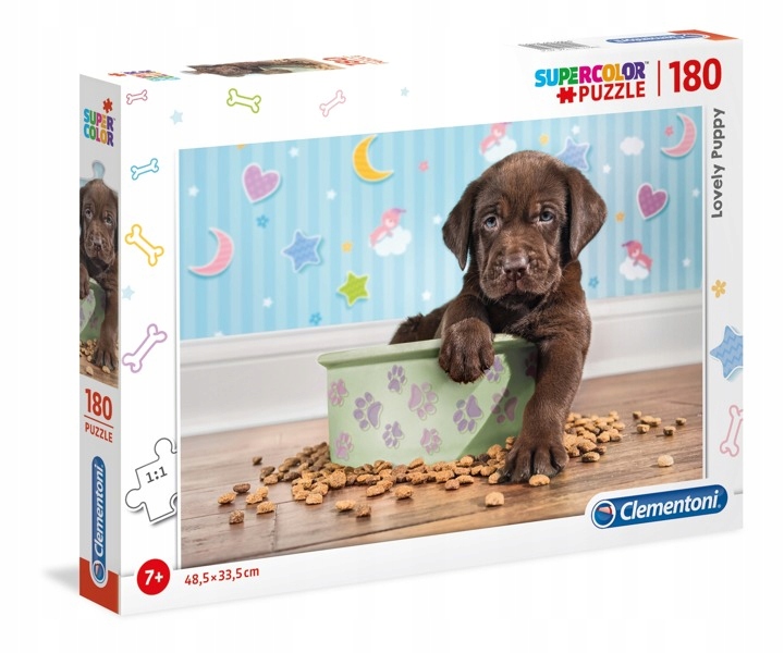 

Puzzle 180 Elem Słodki Szczeniak 29754 Clementoni