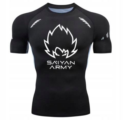 MĘSKA KOSZULKA RĘKAW SIŁOWNIA SON GOKU DRAGON BALL