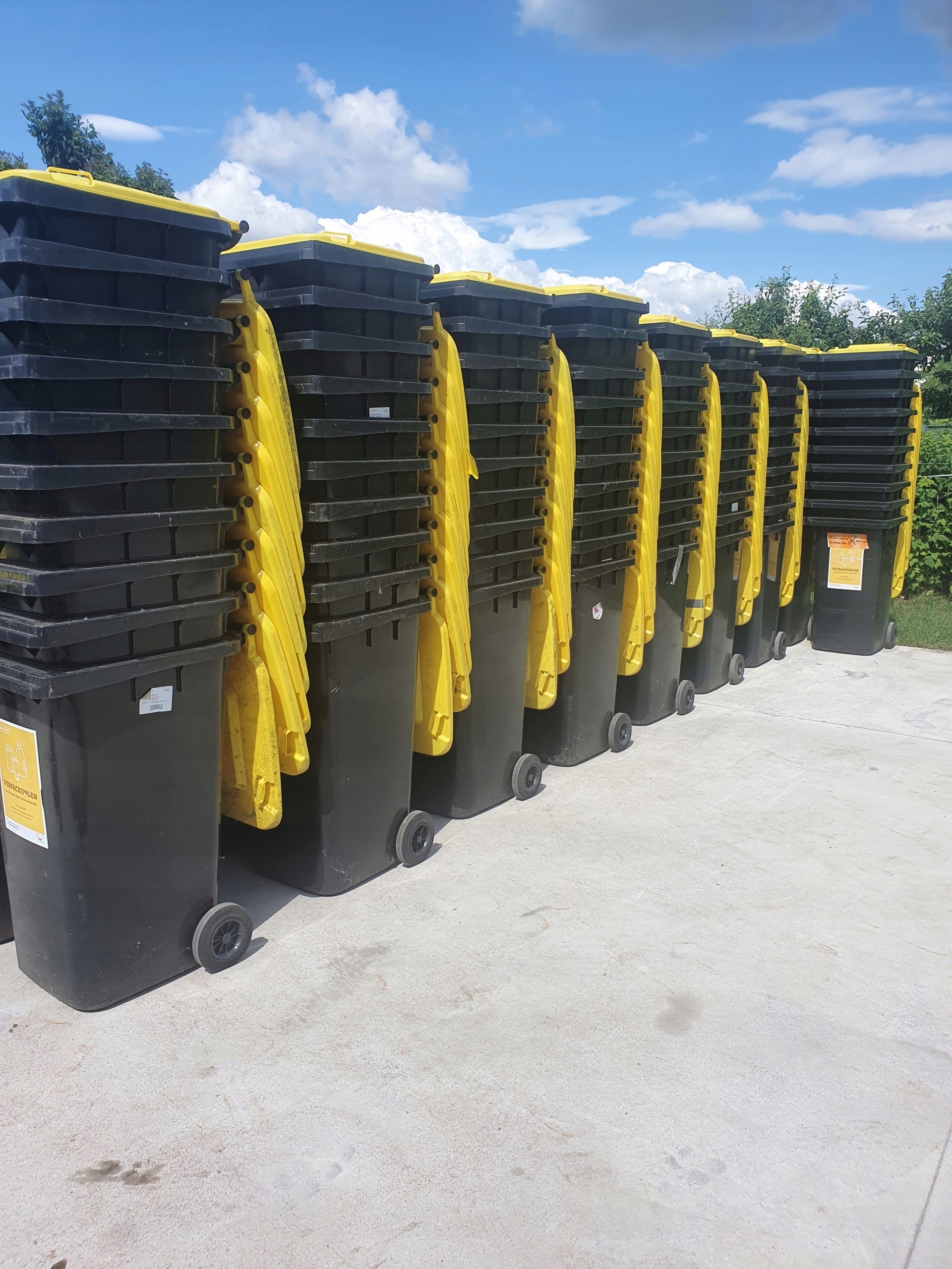 KOSZ POJEMNIK NA ŚMIECI ODPADY 240L NIEMIECKI Marka Weber