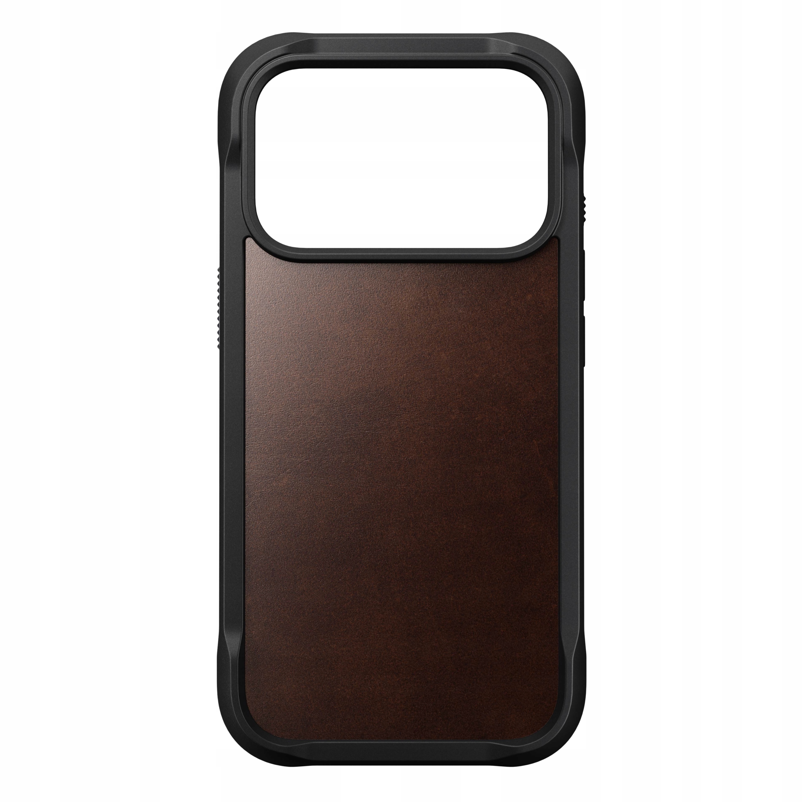 Nomad Rugged Leather do iPhone 17 Pro Brązowe