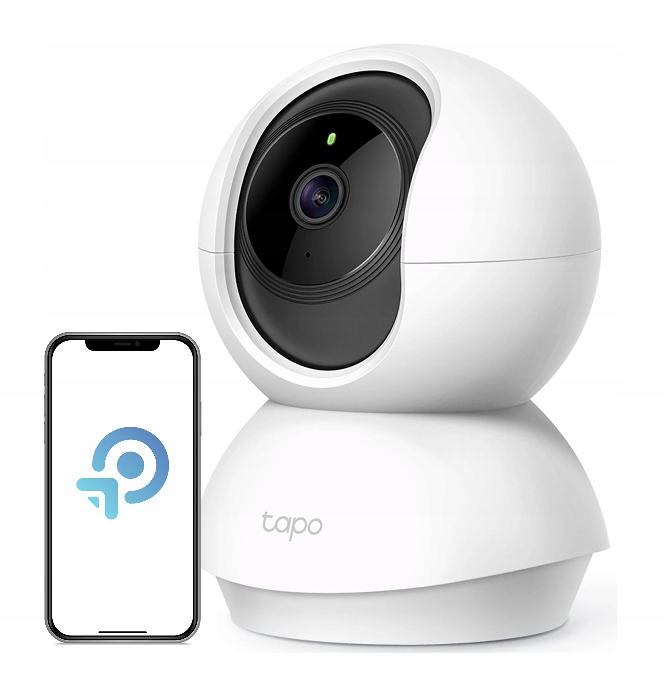 TP-Link Tapo C200 360° Ip kamera 1080P bílá Led