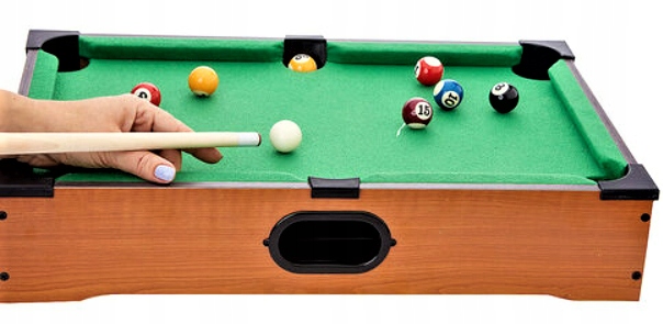 MINI BILARD Gra stołowa PRZENOŚNY do DOMU BIURA do grania DZIECI DOROŚLI Kod producenta Mini bilard gra stołowa przenośna DOMOWA