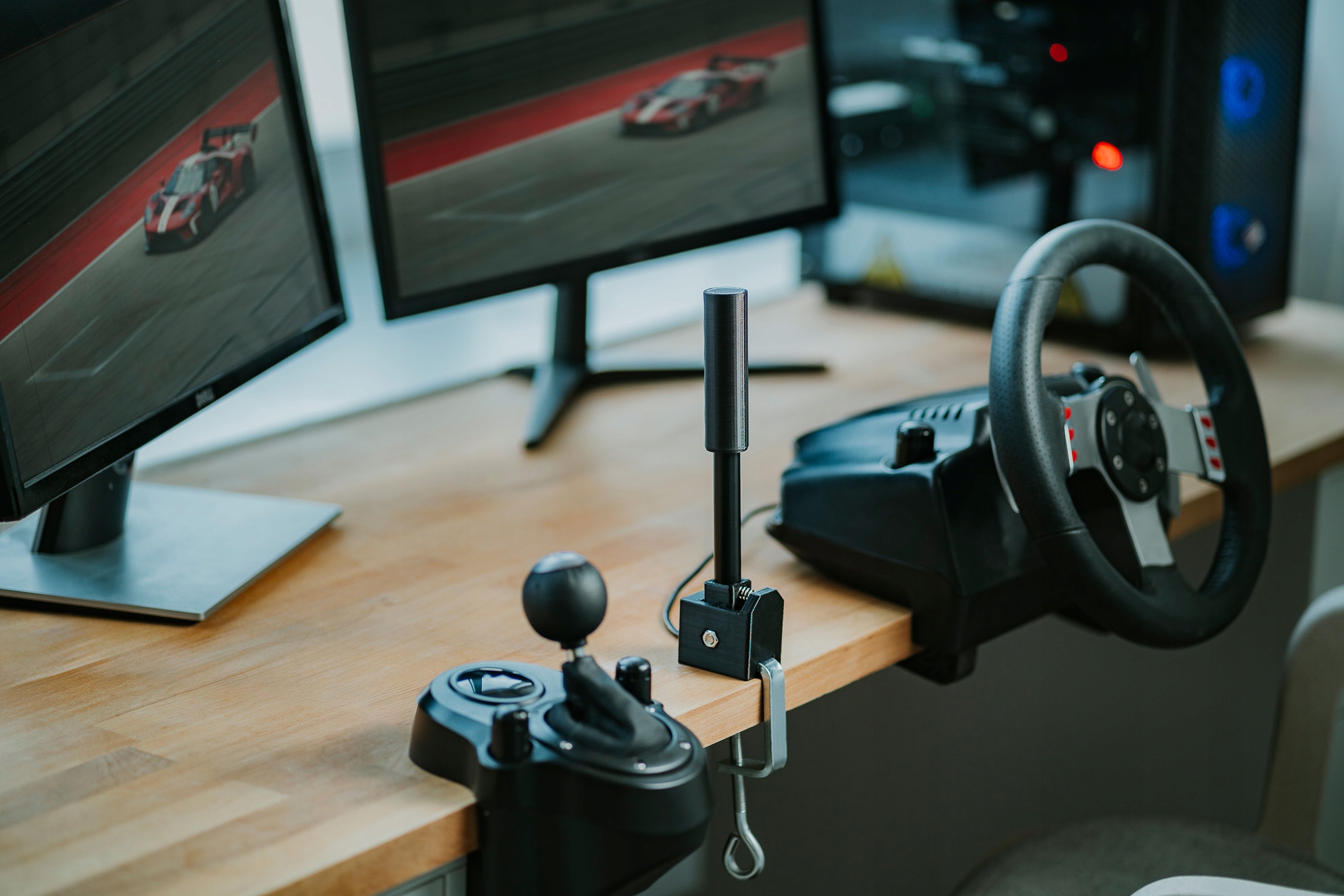 Hamulec Ręczny USB Hydrołapa PC HandbrakeV3 Simracing Logitech Trustmaster Model Handbrake-V2