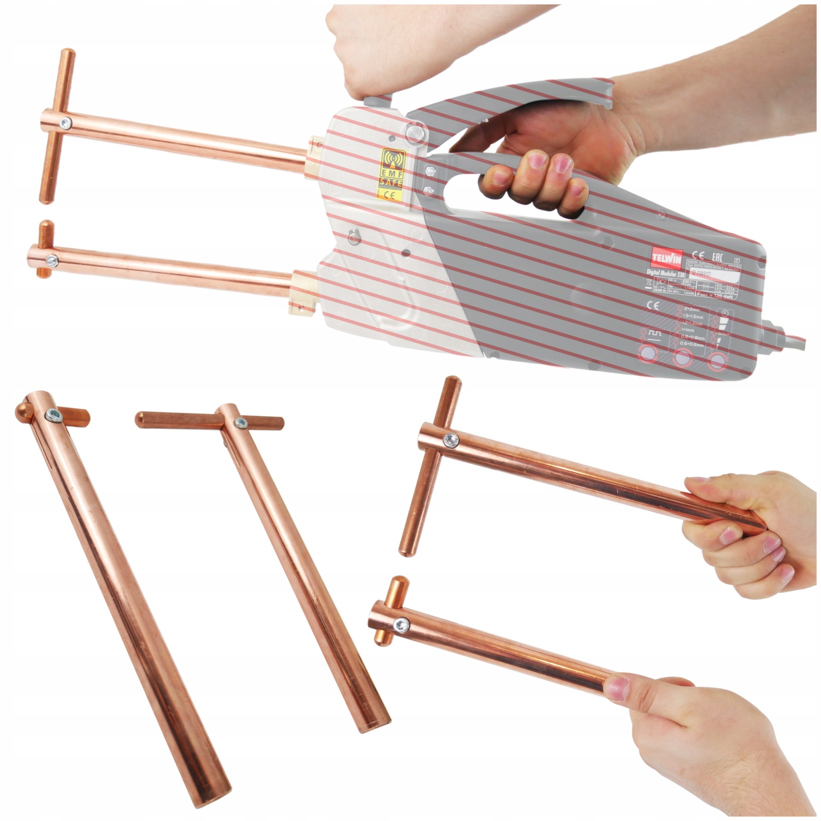 Telwin Ramena komplet Elektrody L250mm XA6 pro klešťovou svařovací stroj