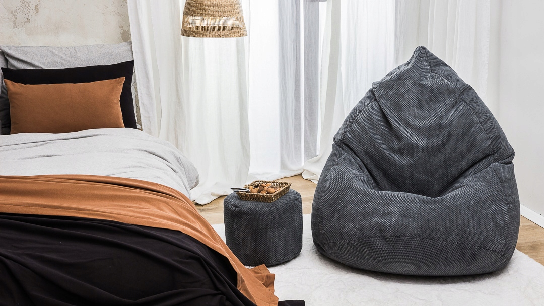 PUFA WOREK SAKO XXXL PREMIUM | MEGA FOTEL PUFY Głębokość mebla 80 cm