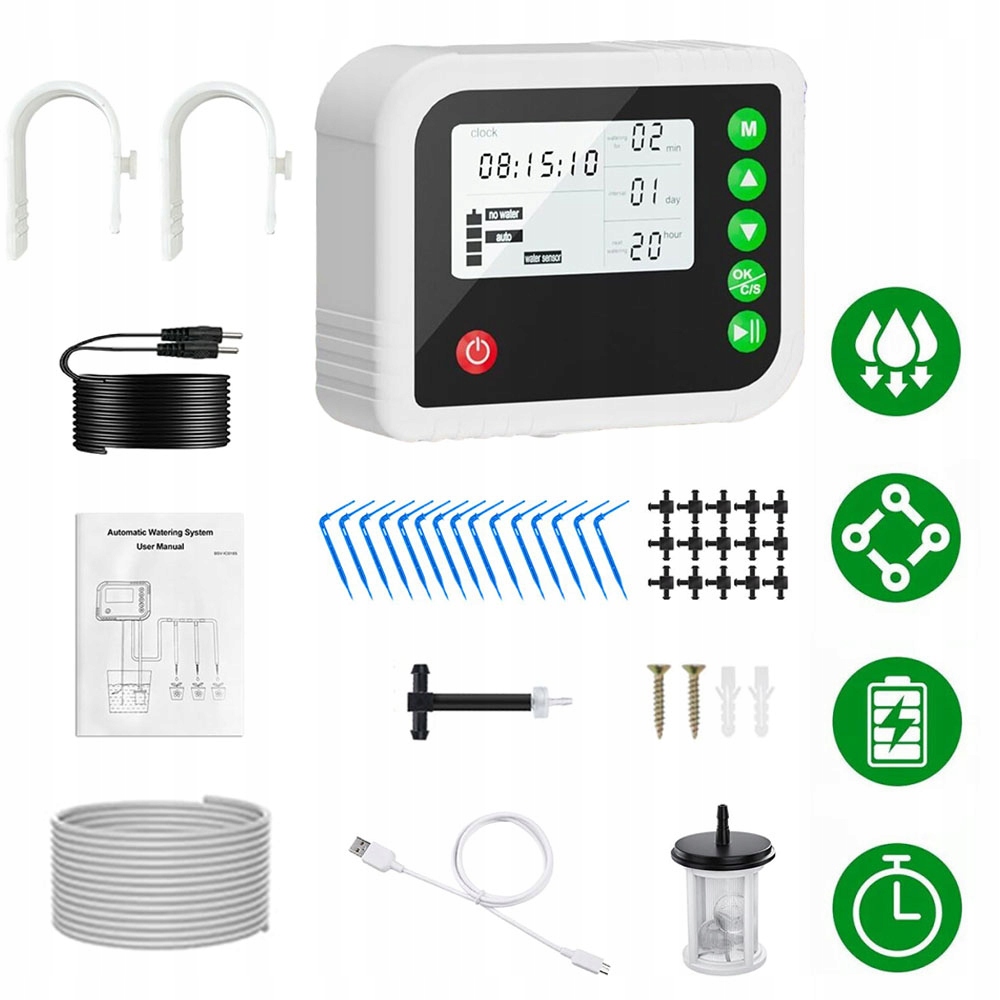 Sada Automatického Zavlažovacího Systému Pro Rostliny V Květináčích 15 M