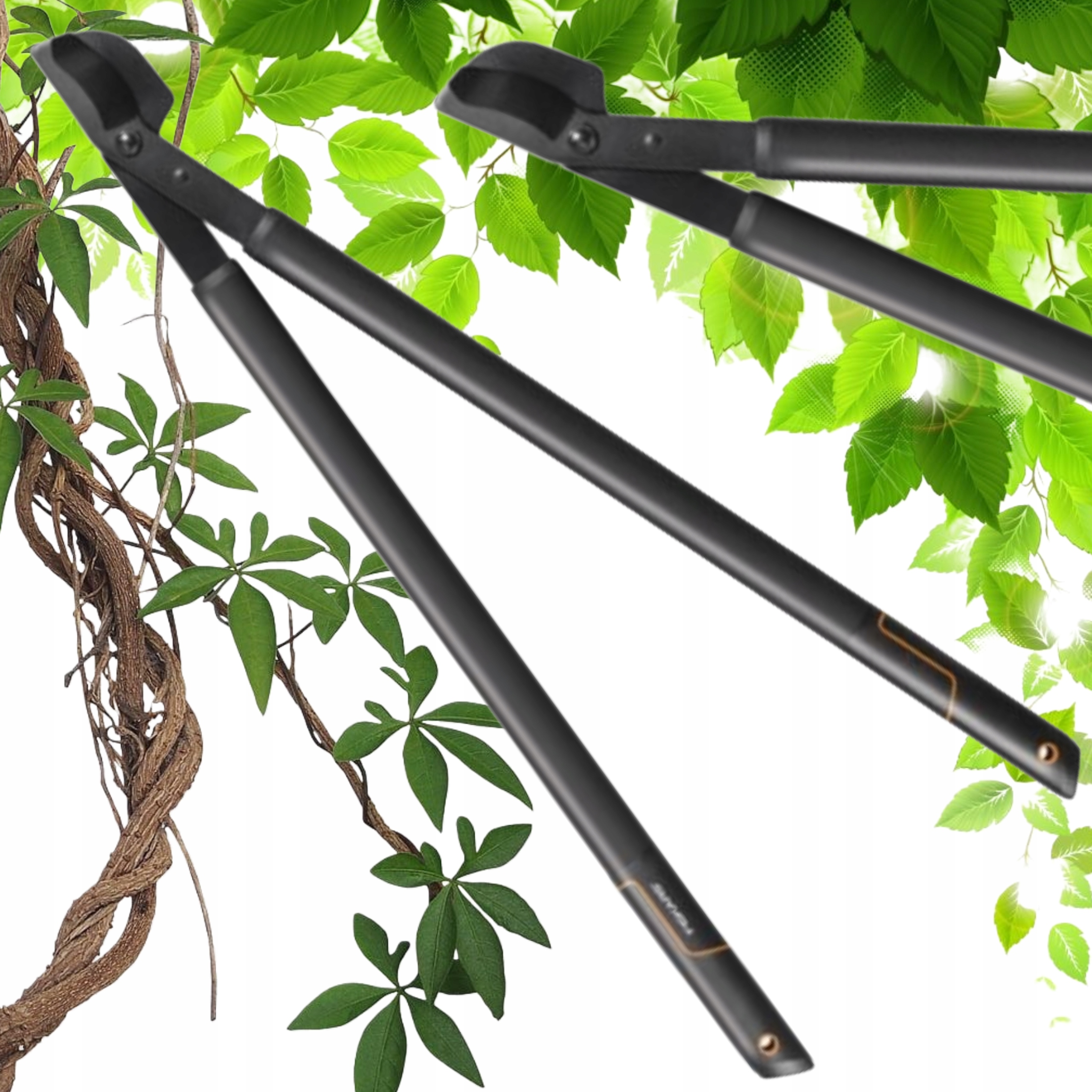 Sekator Nożycowy Ostry Fiskars Nożyce Dwuręczne Do Gałęzi Ogrodu 1001426