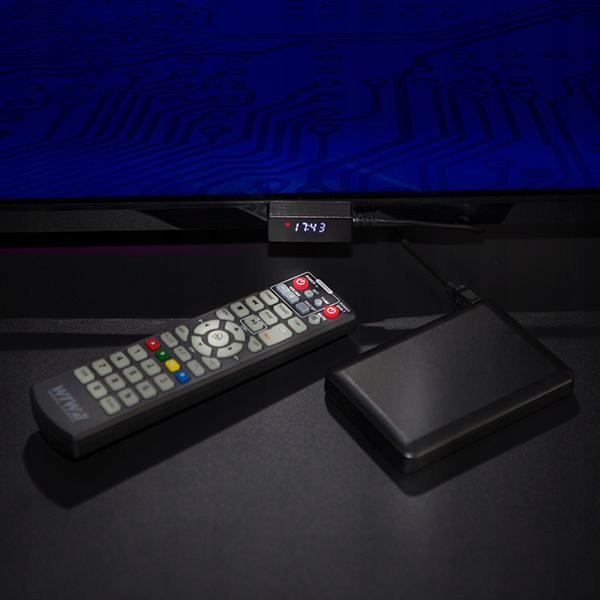 Tuner DVB-T2 Wiwa Mini dekoder tv naziemnej H.265 Standard kodowania MPEG-2 MPEG-4 H.264 (MPEG-4 AVC) H.265/HEVC