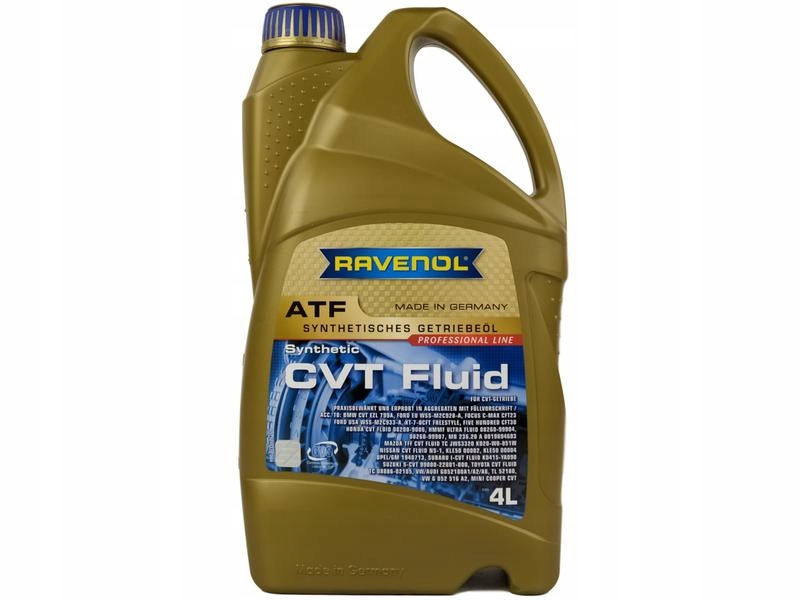 

Ravenol Atf Cvt Fluid Bmw Vw Audi Ford Honda 4L