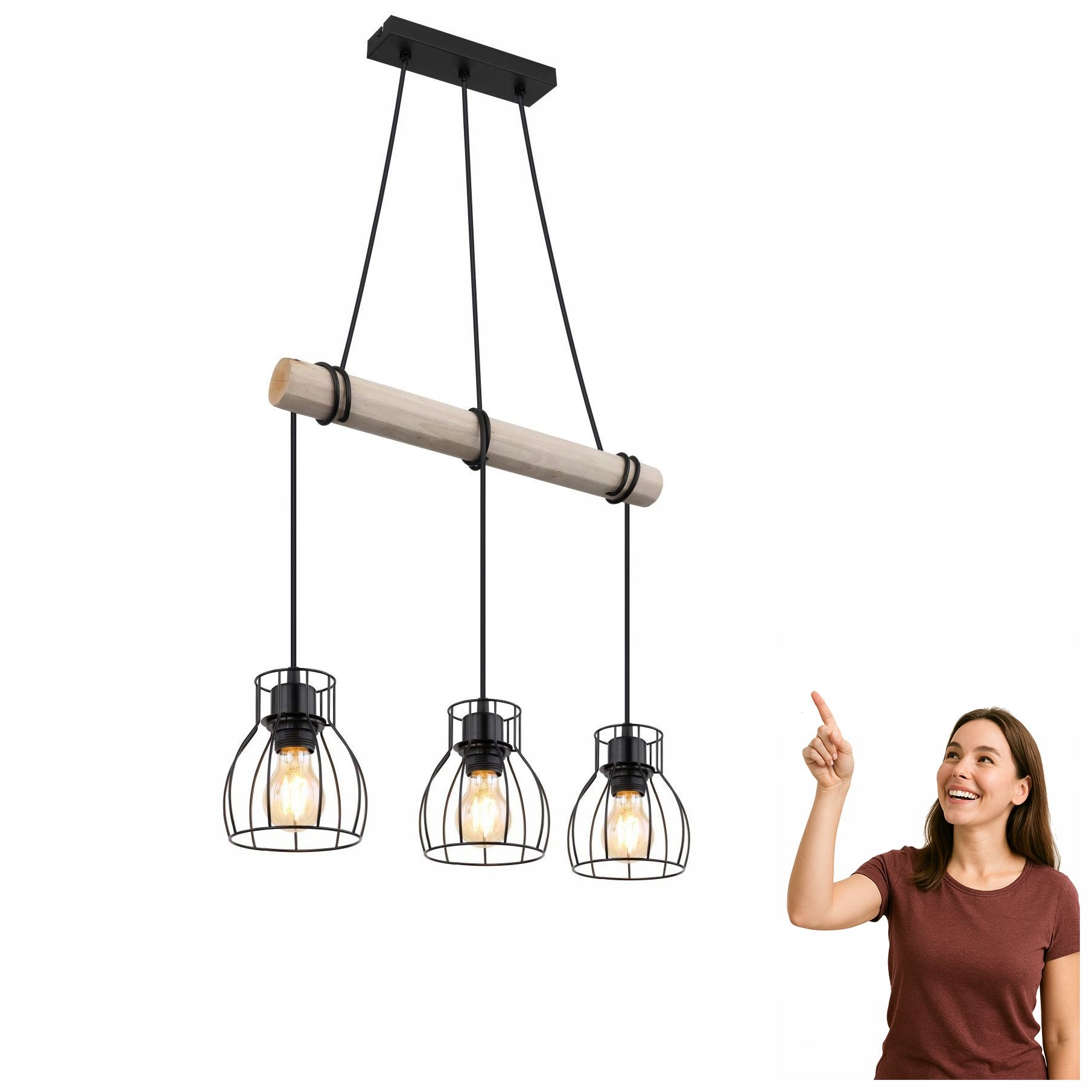 Závesná lampa Mina 15326-3H Globo