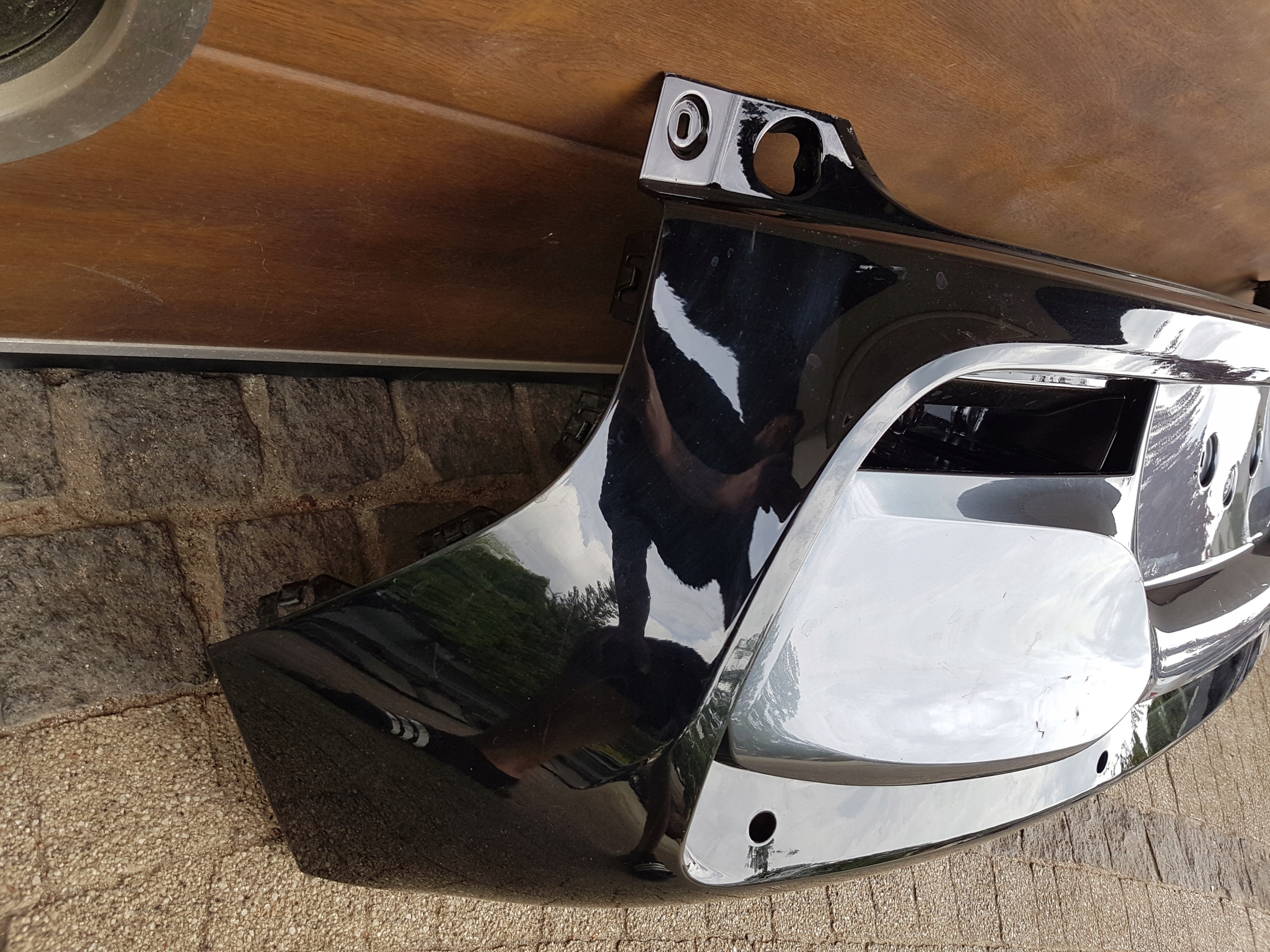 bumper rear BMW i3 I01 LCI 7462334