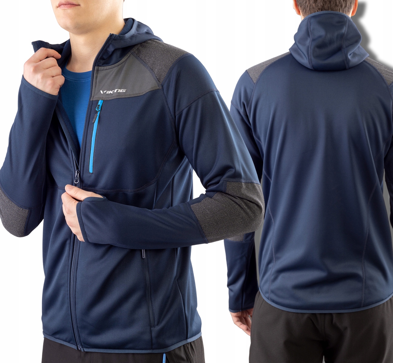 BLUZA SPORTOWA MĘSKA TRENINGOWA TERMICZNA VIKING