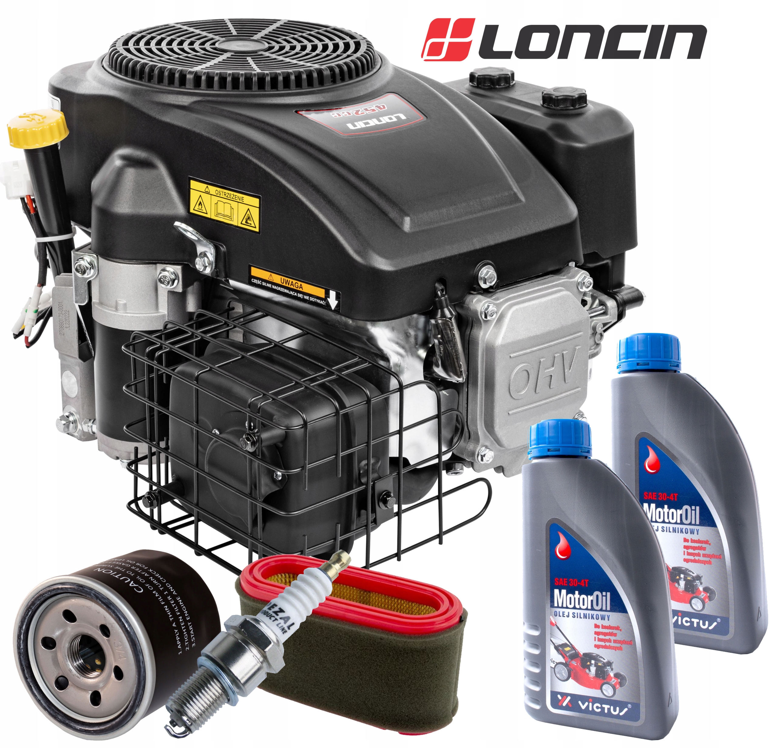 SILNIK DO TRAKTORKA SILNIK LONCIN LC1P92F POMPA 452CM3 16KM ZESTAW WAŁ 25,4