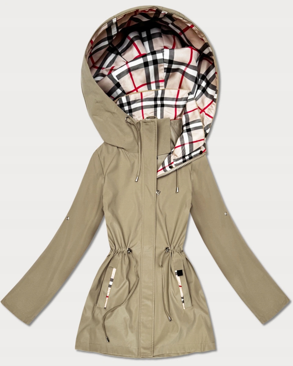 Bunda S Podšívkou KK60411 Písková, Velikost (40)