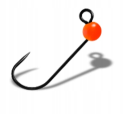 Główki wolframowe Gurza Trout J4 Bl Tungsten Beads Or #4 0,75 g