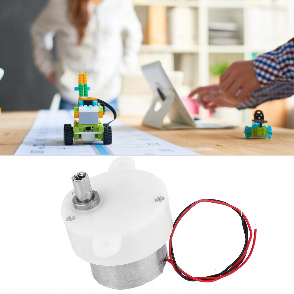 SILNIK, SILNICZEK PRZEKŁADNIĄ DC 6V 5RPM Kod producenta GS2060