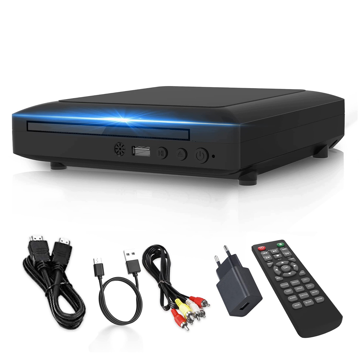 Odtwarzacz DVD Usb CD DVD Hd 1080P Z Hdmi Dla Tv Zestaw Mini