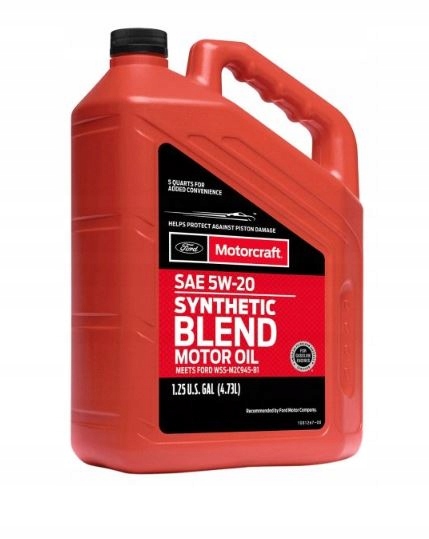Motorcraft Motorcraft 5W20 Blend 4,73 l Ford 4,73 l