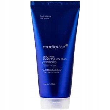 Medicube Černá jílová maska Zero Pore Blackhead Exfoliační maska pro mastnou pleť 1