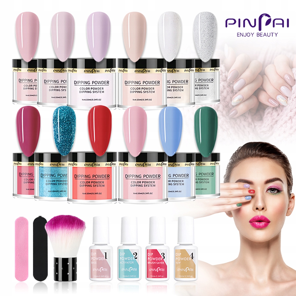 Pinpai velký titanový manikúrový set 10 g*12 s příslušenstvím Ideální dárek