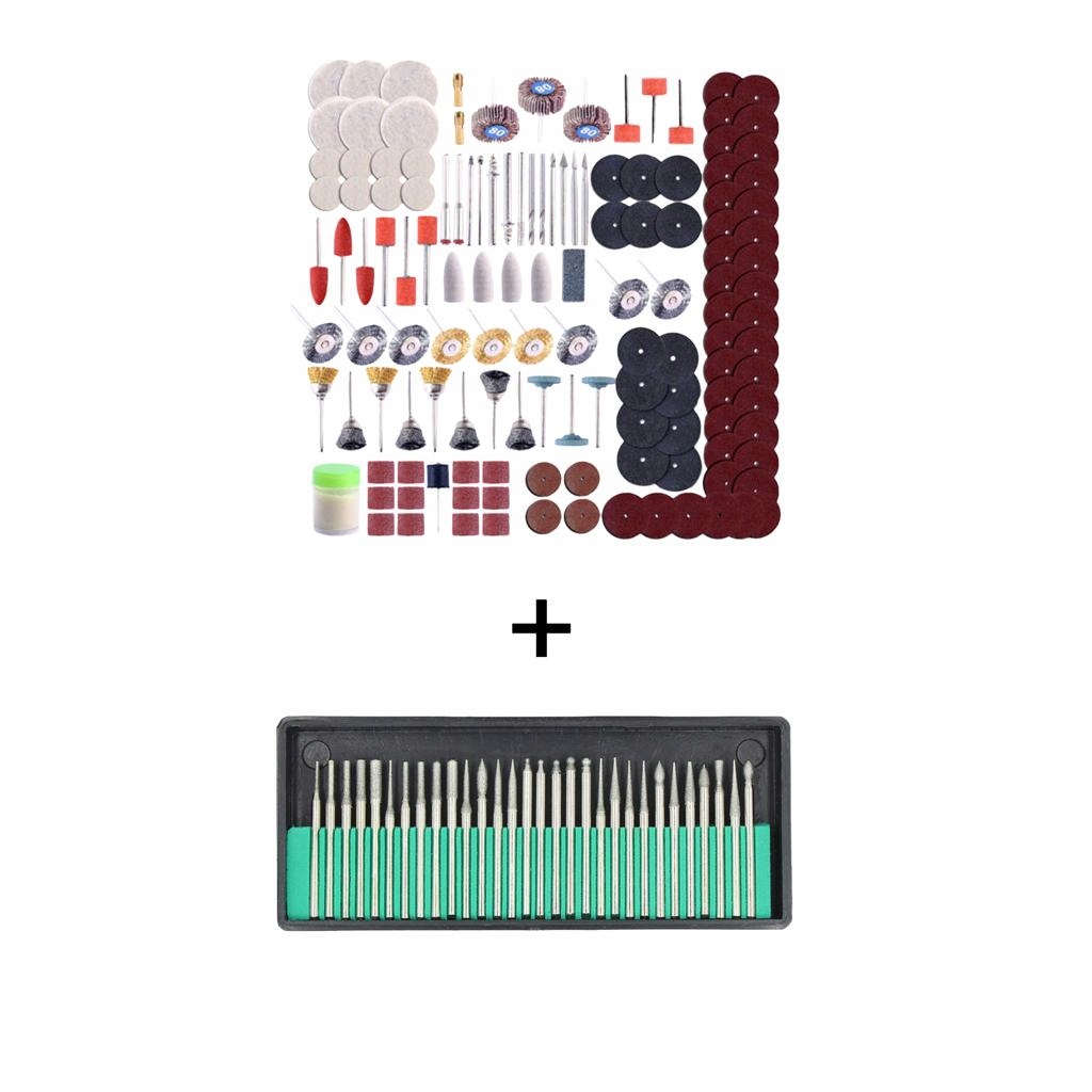 30x Алмазне покриття фреза набір і 350x роторний інструмент