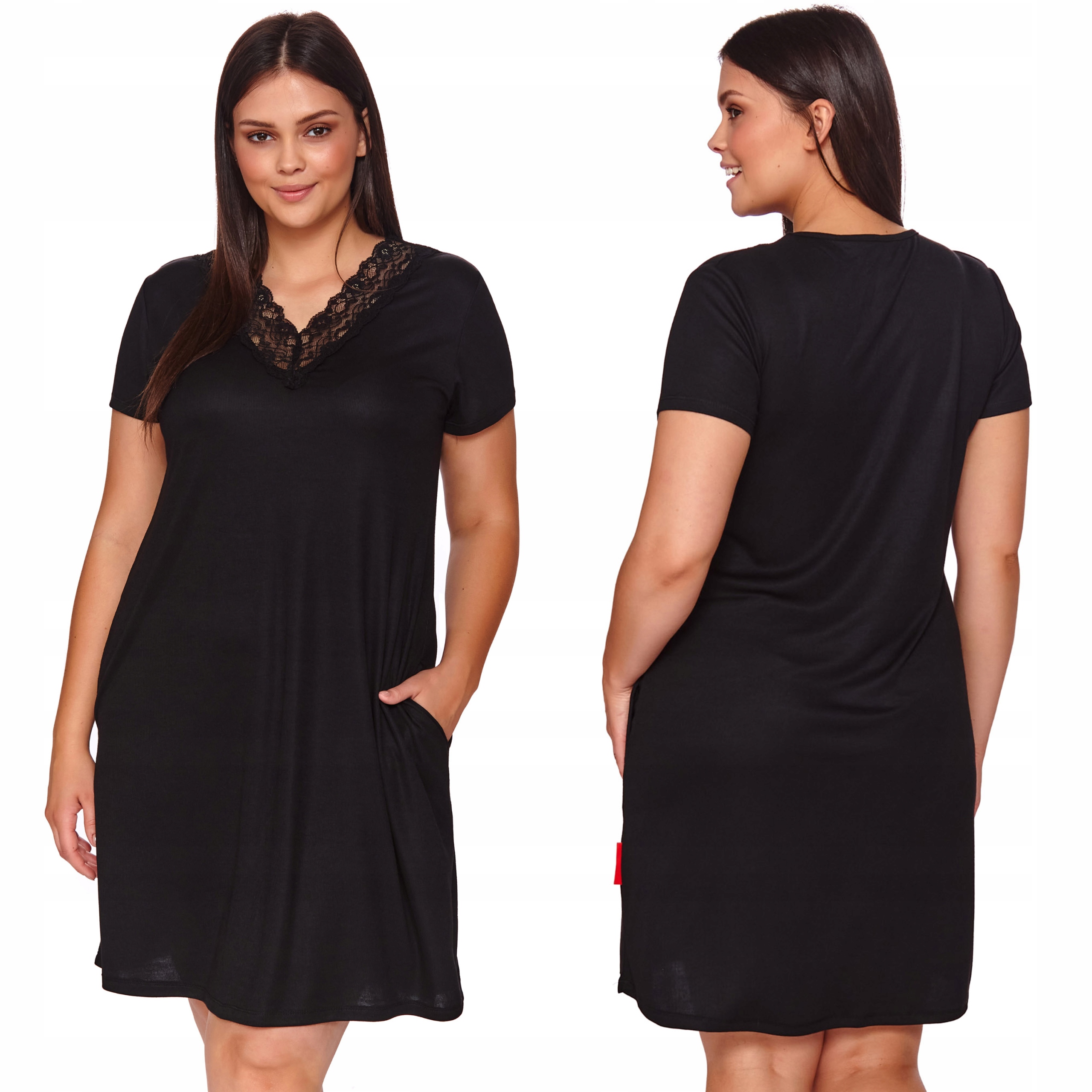 

Doctor Nap 9947 Black koszula nocna z modalu L