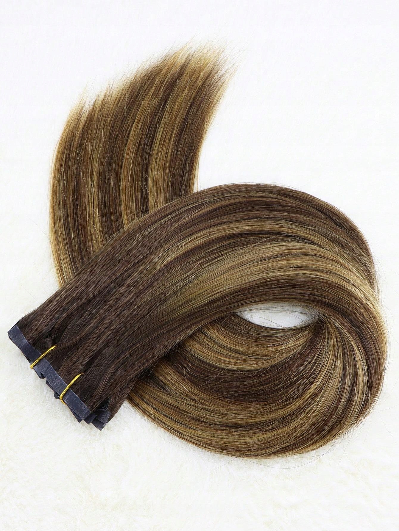 Shein Přírodní Vlasy Tresky Oxi S07__45 CM