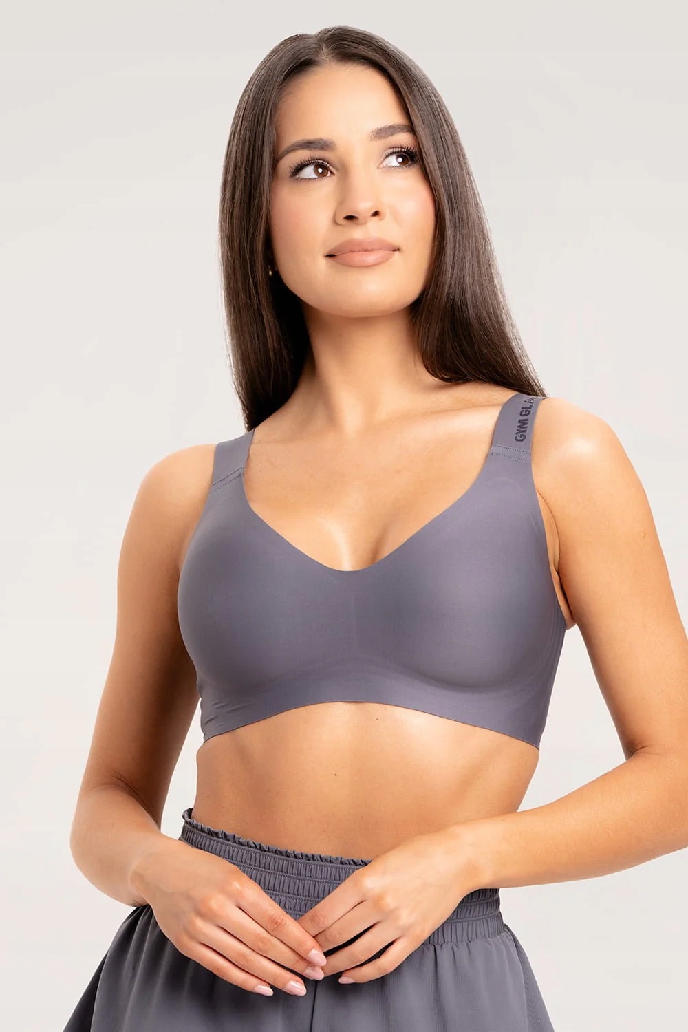 Gym Glamour Podprsenka Court grey vel. Xs