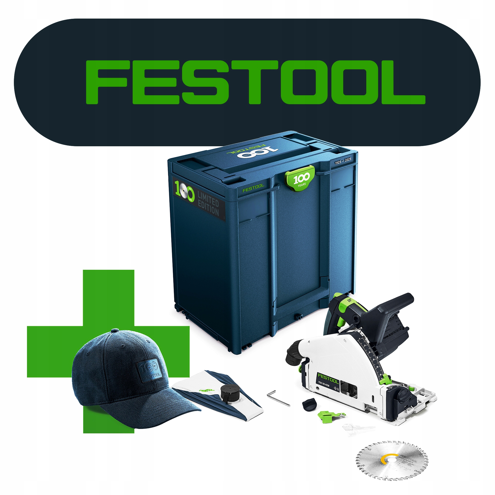 Zagłębiarka Festool Tsc 55 KEB-Basic 100Y Limited Edition 578223