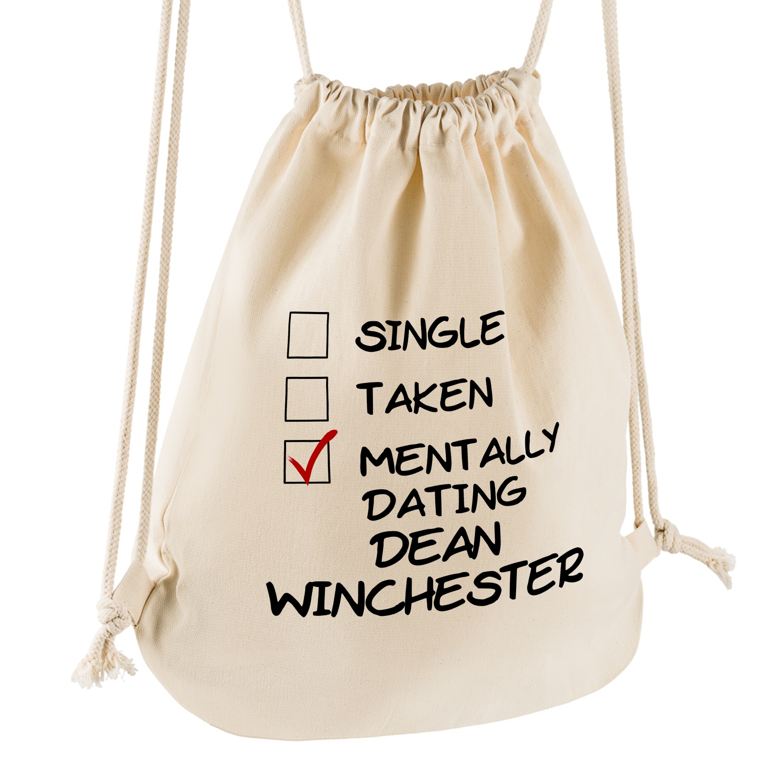 

Supernatural Dean Winchester Worek Plecak Bawełna