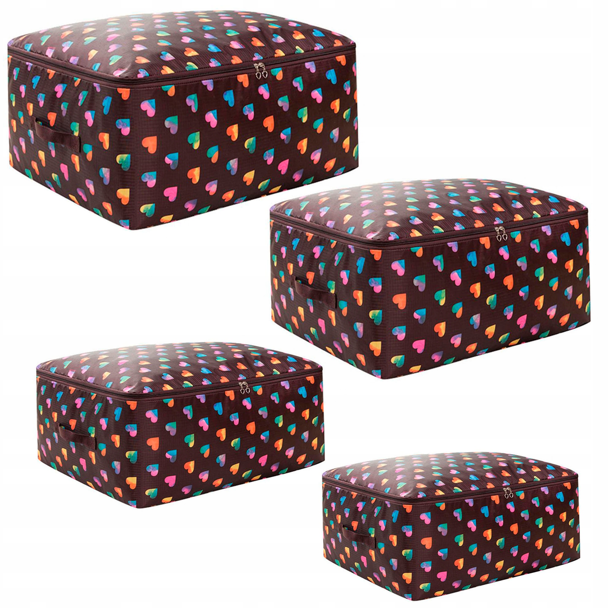 

Organizery Na Tekstylia 4 Szt S, M, L, XL W Serca