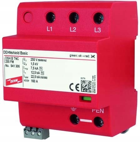 Ogranicznik przepięć DEHNshield Tnc 255 Basic Fm Dsh B 941306