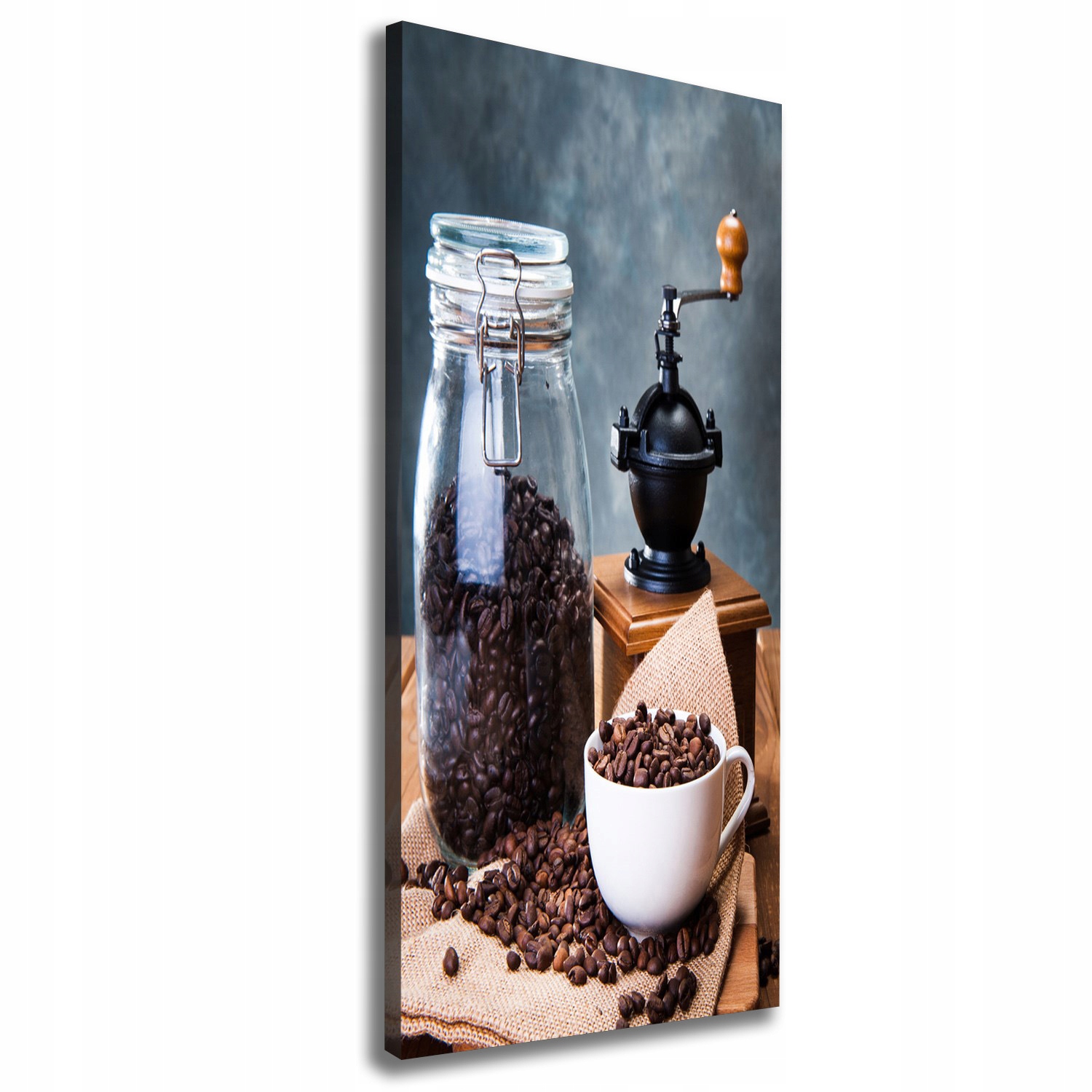 

Foto obraz na płótnie Młynek do kawy 50x125 cm
