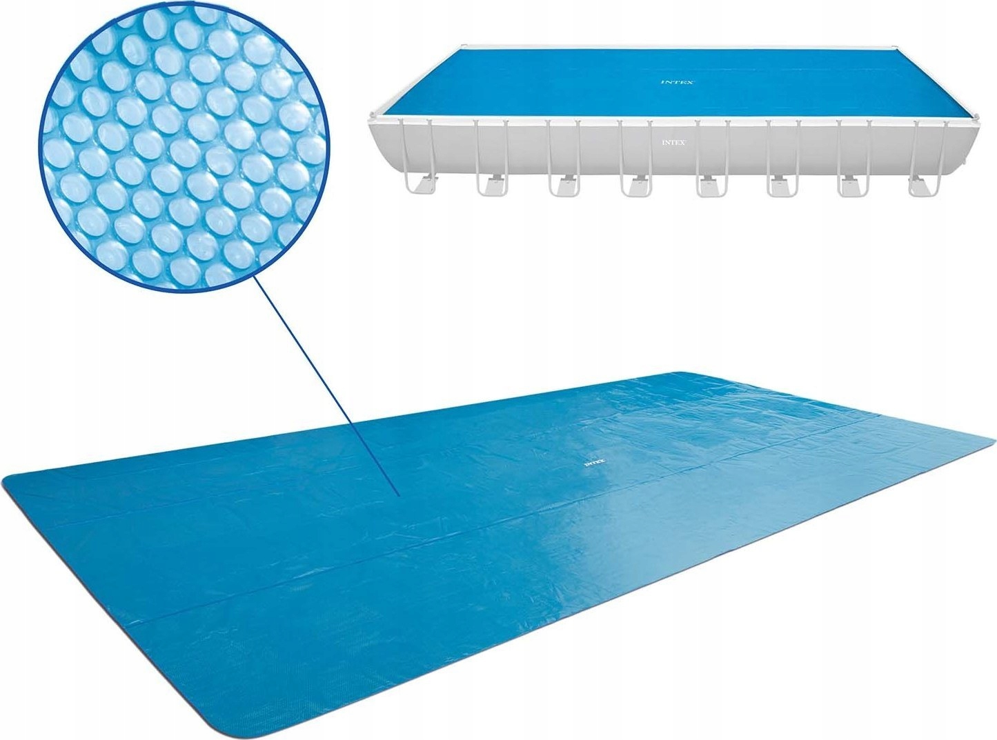 Intex Pokrywa solarna do basenu 975 x 488 cm (28018)
