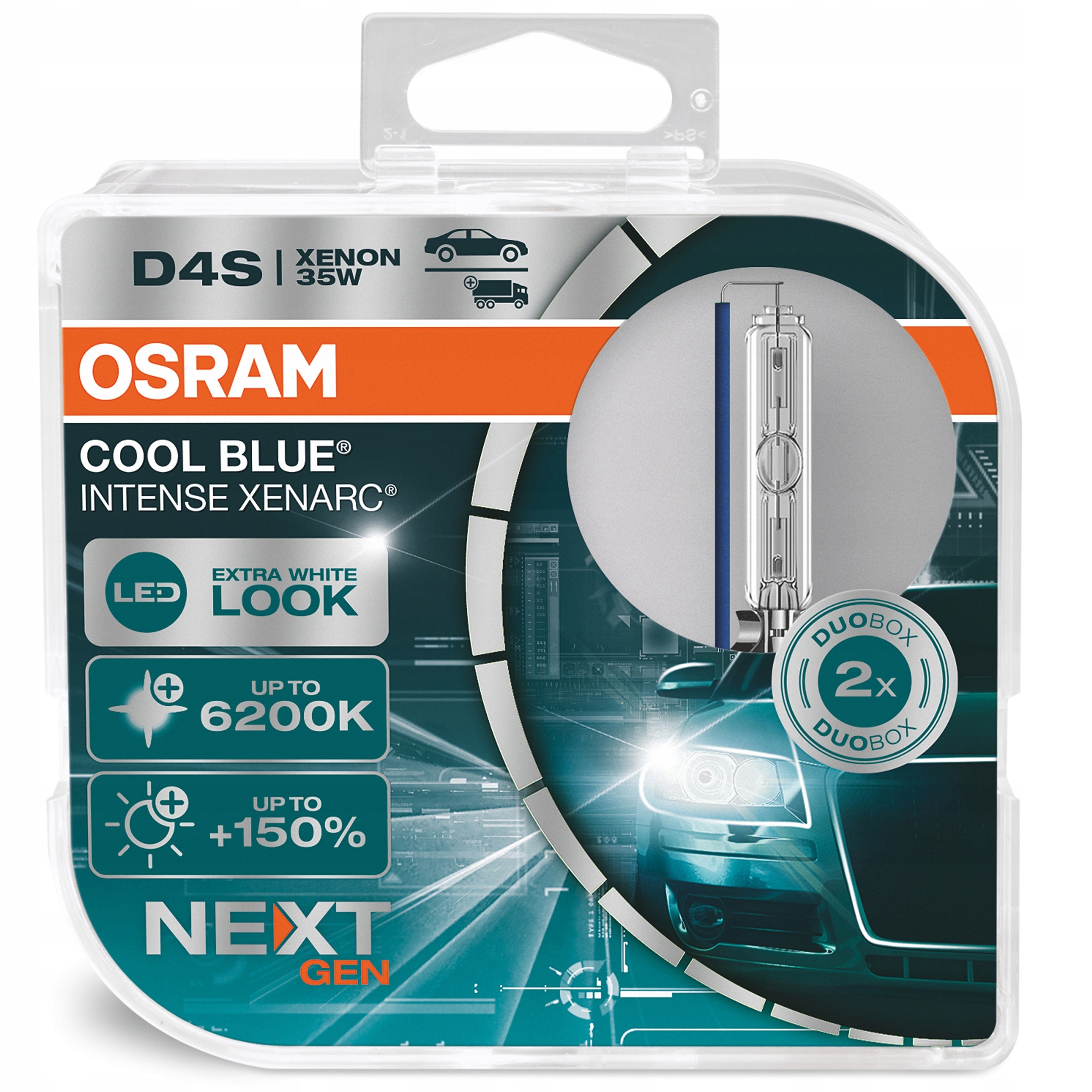 Osram D4S Cool Blue Intense NextGen Nowa Generacja kpl. 2 sztuki 6200K