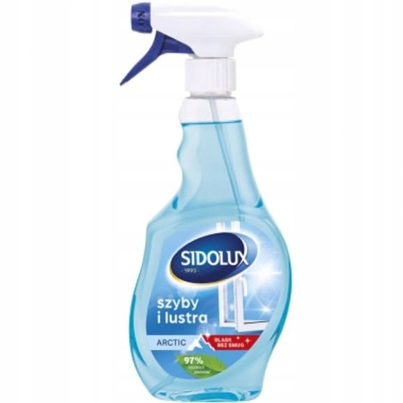 

Sidolux Płyn do szyb Crystal Arctic z pompką 500ml