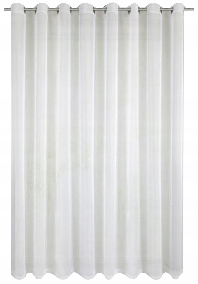 

Firana prosta z lamówką Firany 220x300 cm Kółka