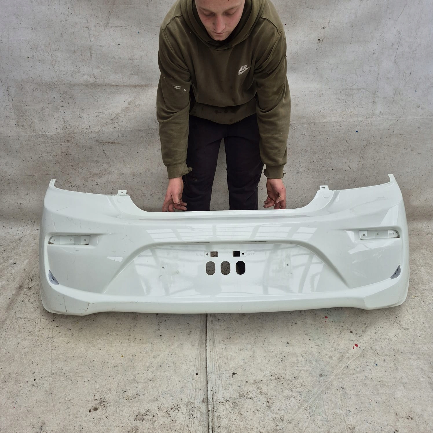 MITSUBISHI SPACE STAR II 2 16-19 bumper rear part rear
