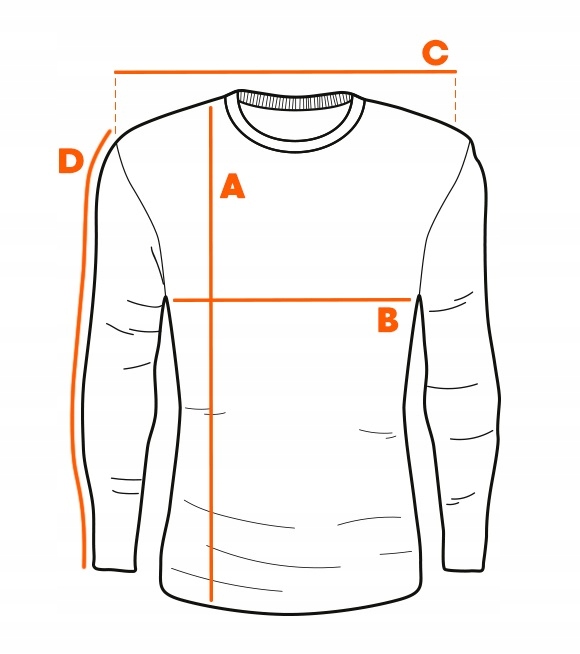 Longsleeve męski bez nadruku 148L niebieski XXL Rozmiar XXL