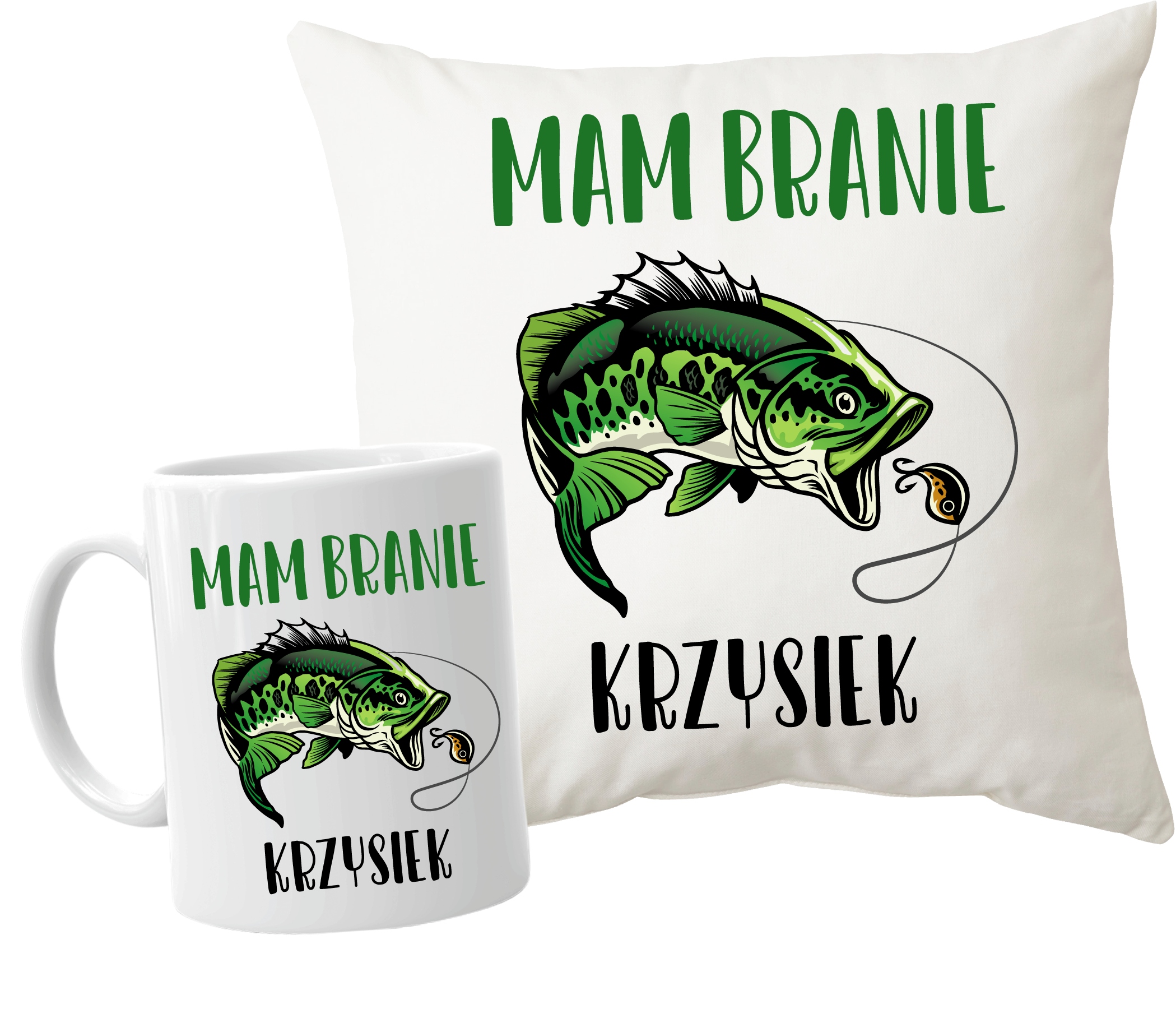 

Poduszka Kubek dla Wędkarza imię