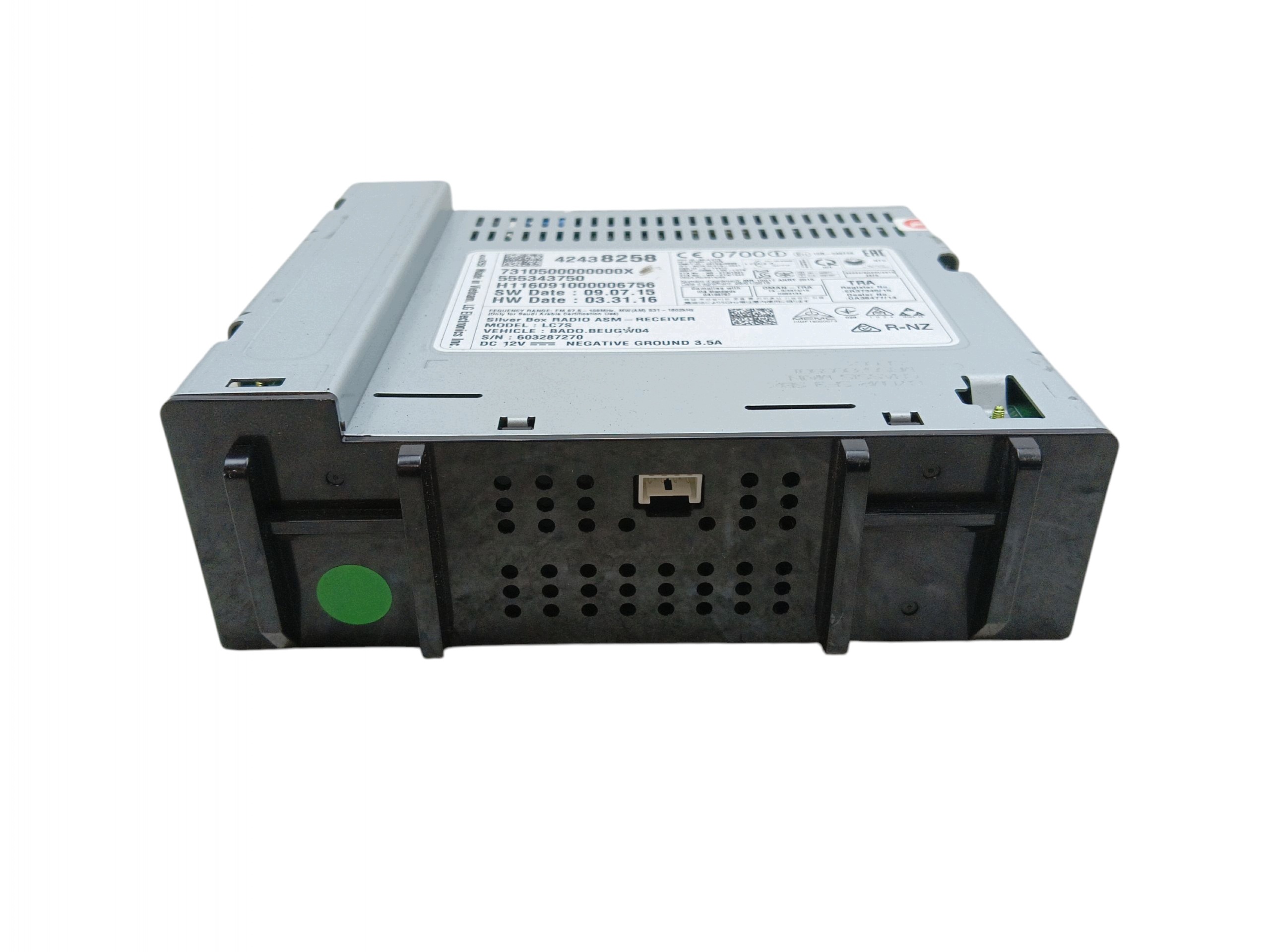 module RADIA SILVERBOX OPEL ASTRA V K (2015-2019) 42438258