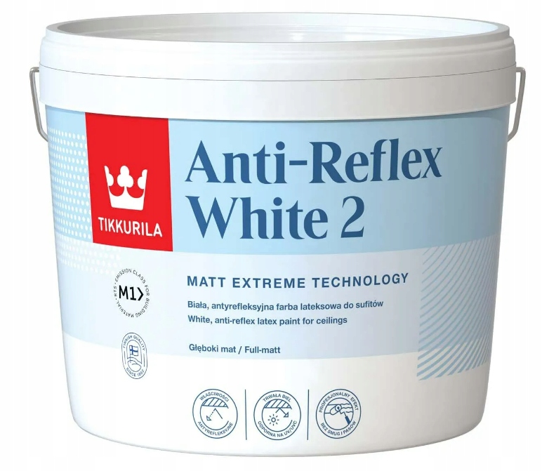 

Tikkurila Anti-reflex White 2 Farba Biała 10L