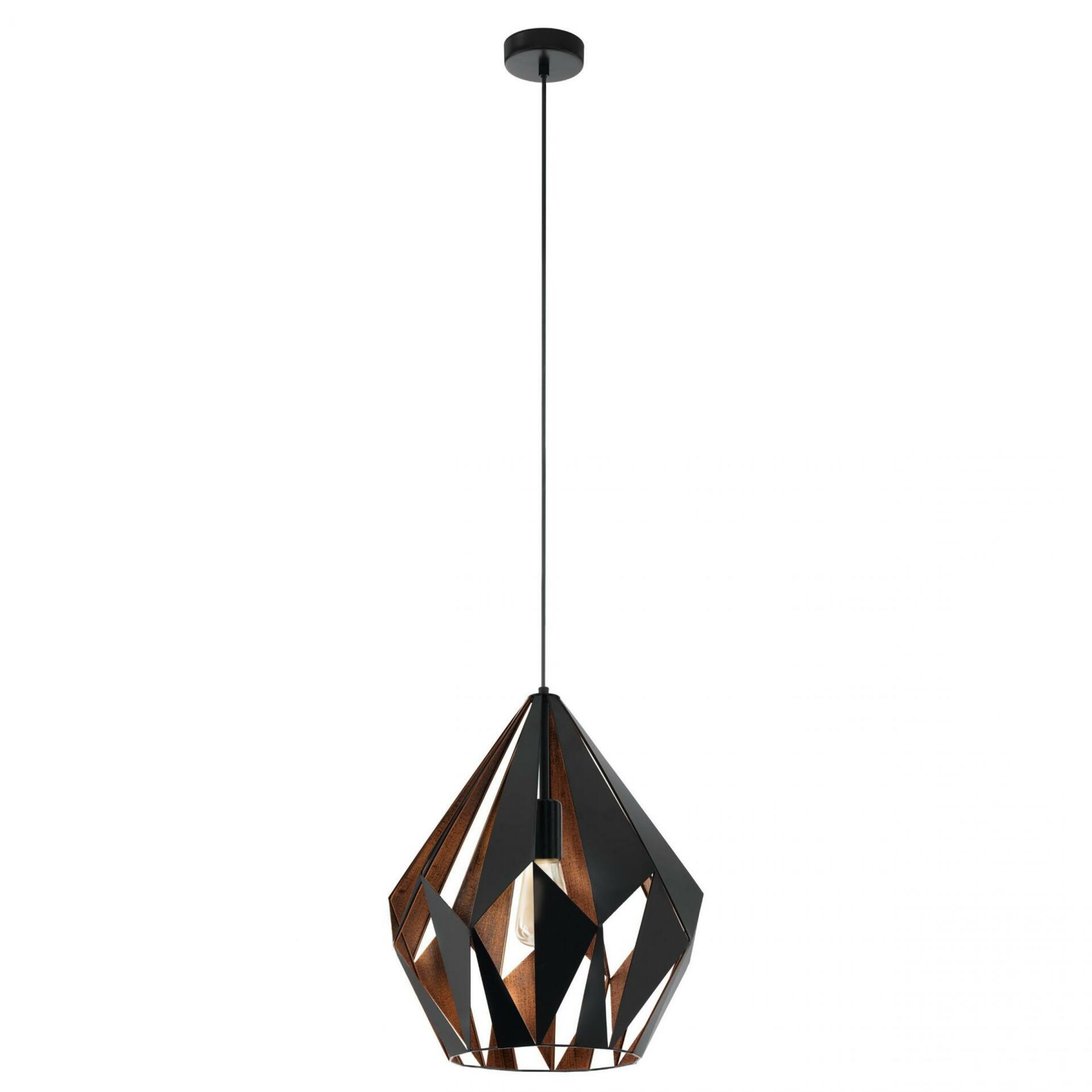 Eglo Závesné svietidlo Carlton 1 49878