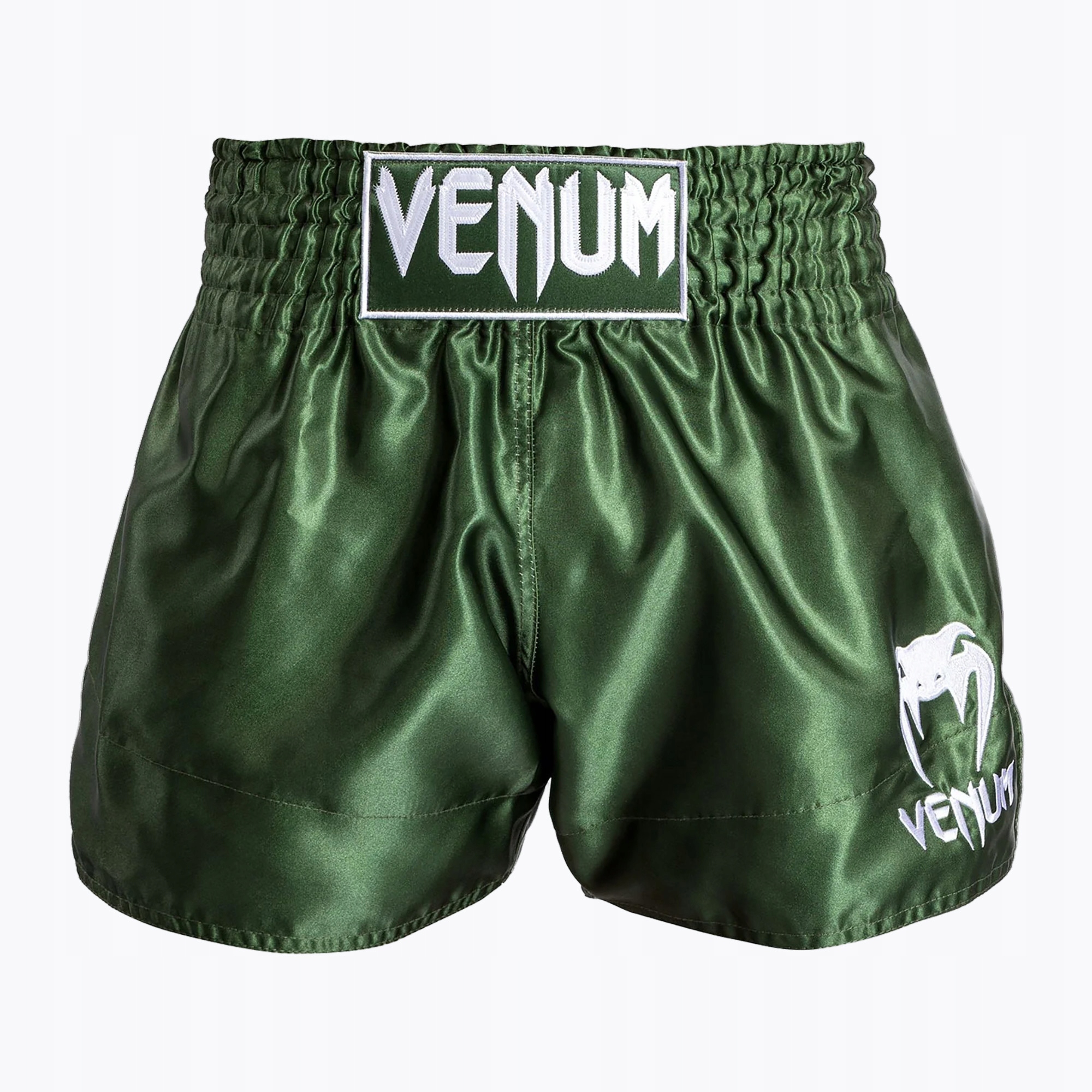 Kraťasy tréninkové pánské Venum Classic Muay Thai khaki/bílá M