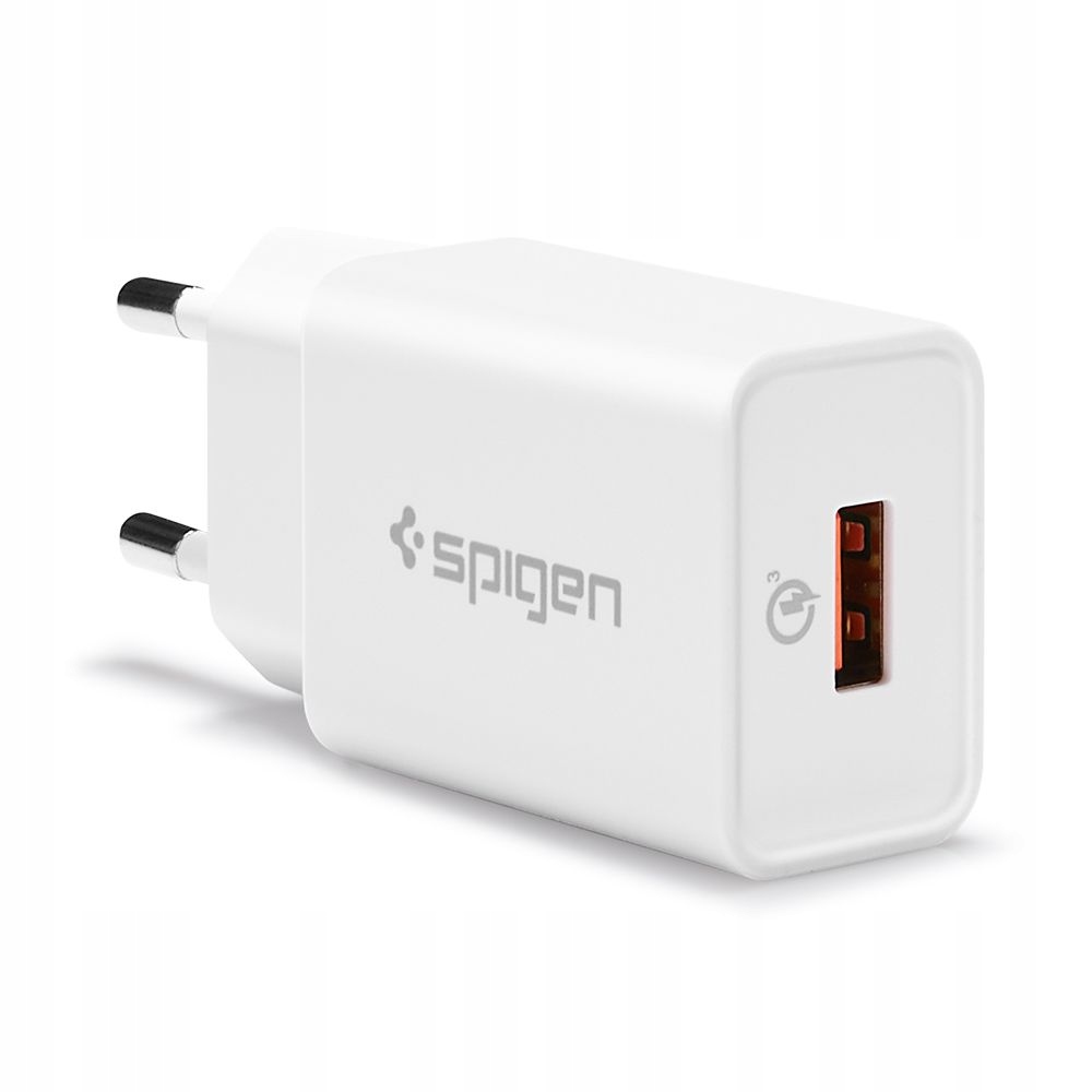 

Ładowarka Spigen F111 QC3.0 Network Charger biały