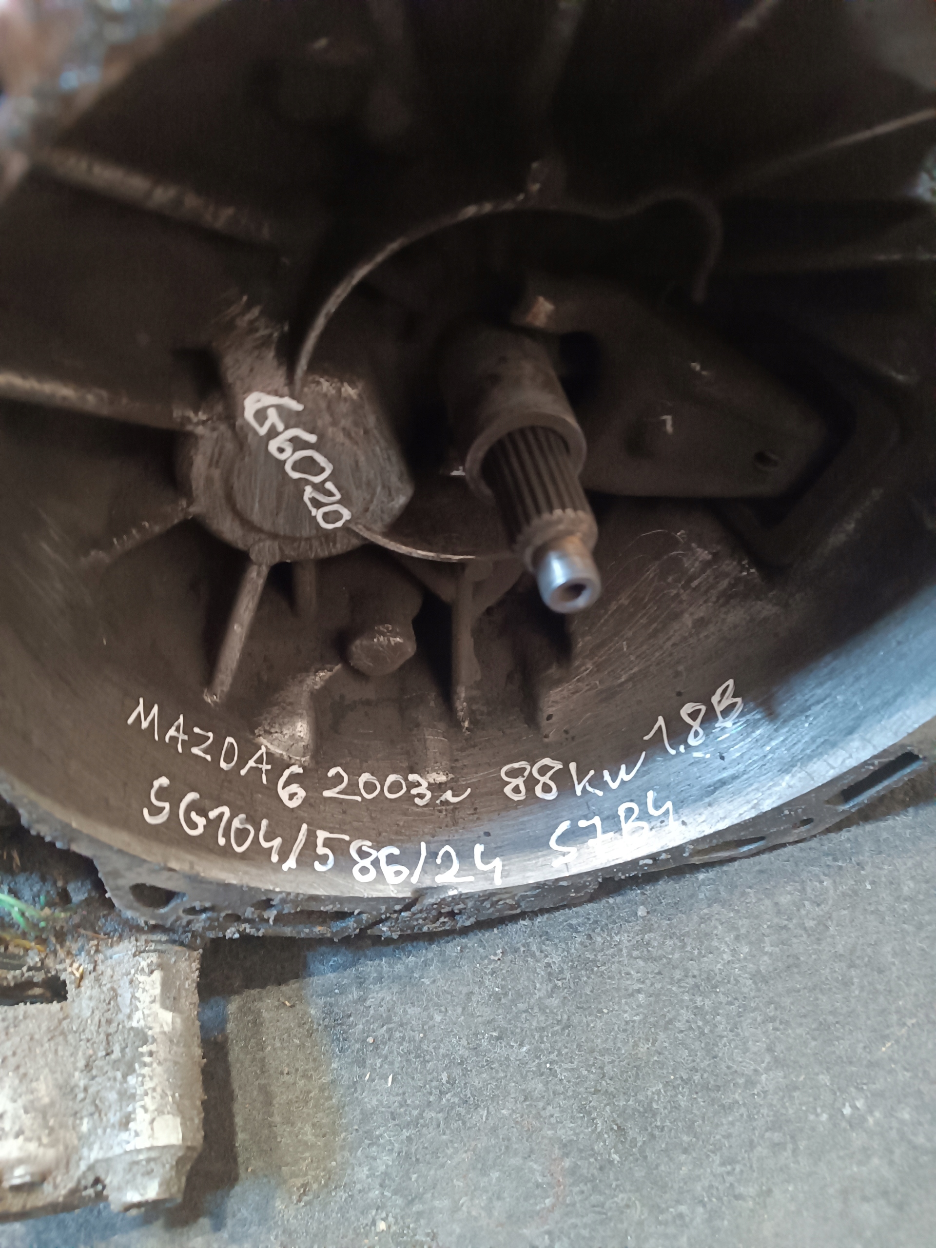 Getriebe MAZDA 6 G6020 OE